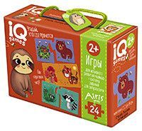 IQ игры для самых маленьких. Парочки. Угадай, кто где прячется 2+Запуск речи - купить в магазине Кассандра, фото, 9785811277414, 