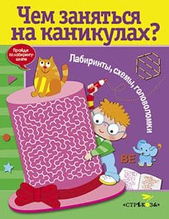 Чем заняться на каникулах? Лабир, схем, гол. Вып.6 - купить в магазине Кассандра, фото, 9785995130444, 