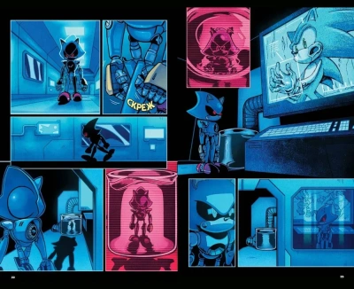 Sonic. Из ниоткуда. Комикс. Том 8 (перевод от Diamond Dust)- купить в магазине Кассандра, фото, 9785041597535, 