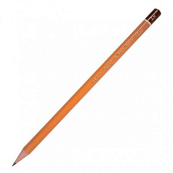 Карандаш чернографит."KOH-I-NOOR" 1500 4Н заточенный шестигранный - купить в магазине Кассандра, фото, 8593539092438, 