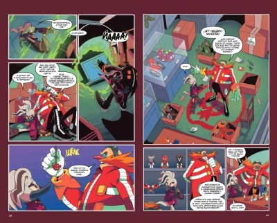 Sonic. Из ниоткуда. Комикс. Том 8 (перевод от Diamond Dust)- купить в магазине Кассандра, фото, 9785041597535, 