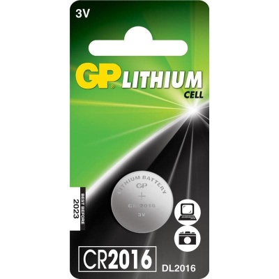 Батарейки GP CR2016, 3V, литий, бл/1шт- купить в магазине Кассандра, фото, 4891199003707, 