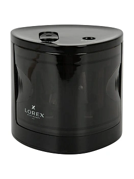 Точилка электрич. LOREX TOTAL BLACK, корпус пластик черн. с контейнером - купить в магазине Кассандра, фото, 4602723185024, 