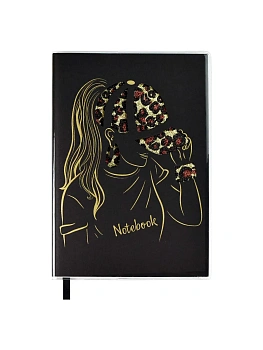 Записная книжка, А5, 80 л., арт. 63476/ 15 ДЕВУШКА - купить в магазине Кассандра, фото, , 