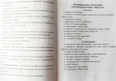 Читательский дневник. Чтение на 5: 2 класс. Примеры анализа и литературоведческий словарик- купить в магазине Кассандра, фото, 4630042758766, 