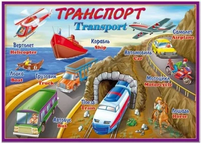 Плакат.Транспорт 25674- купить в магазине Кассандра, фото, 2500036077635, 