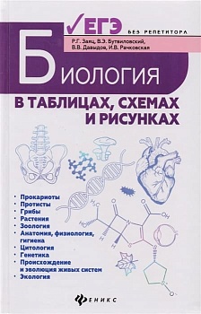 Биология в таблицах, схемах и рисунках - купить в магазине Кассандра, фото, 9785222459546, 