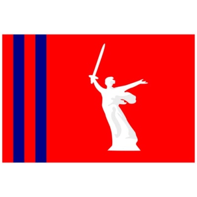 Флаг Волгоградская область 90*135см полиэфир- купить в магазине Кассандра, фото, 2751200001622, 