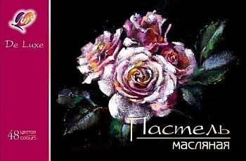 Пастель масляная 48 цв Луч "Люкс" - купить в магазине Кассандра, фото, 4601185016938, 