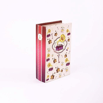 Шкатулка дек. "Граммофон" из МДФ  арт.32916 книга - купить в магазине Кассандра, фото, 4606008250988, 