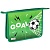 Папка для тетрадей 2 отделения А5 ArtSpace "Goal", пластик, на молнии - купить в магазине Кассандра, фото, 4680211402075, 