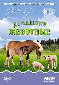 ФГОС.Мир в картинках. Домашние животные - купить в магазине Кассандра, фото, 9785431506161, 