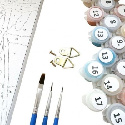 Картина по номерам на холсте 50х40 "Парк весной"- купить в магазине Кассандра, фото, 4620137803662, 
