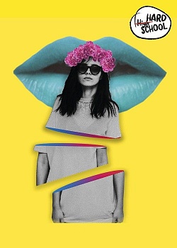 Тетрадь 48л  кл. А5 Hard school. Girl. - купить в магазине Кассандра, фото, 9785041043247, 