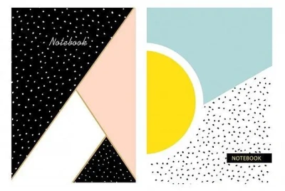 Блокнот А6 60 л. кл. INFORMAT PATTERN греб. мел. карт. спл. Уф-лак- купить в магазине Кассандра, фото, 4602723165965, 