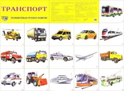 Демонстрационный плакат А2. Транспорт- купить в магазине Кассандра, фото, 9785994905043, 