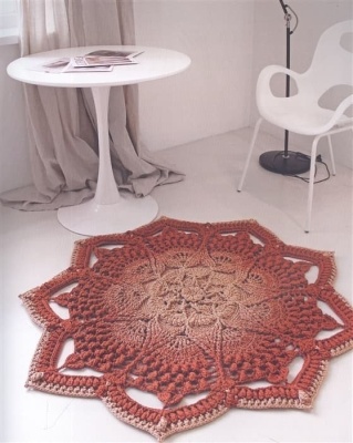 Современное ажурное вязание. Рельефные КОВРЫ. Техники и проекты со схемами, инструкциями и видеоуроками- купить в магазине Кассандра, фото, 9785041749293, 