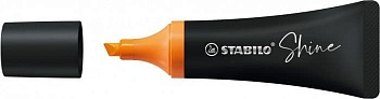 Текстовыделитель STABILO SHINE оранжевый - купить в магазине Кассандра, фото, 4006381550888, 