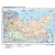 Транспортная сеть России 1:4млн. 136х216 (наст.картс на 4-х листах) - купить в магазине Кассандра, фото, 2500033877504, 