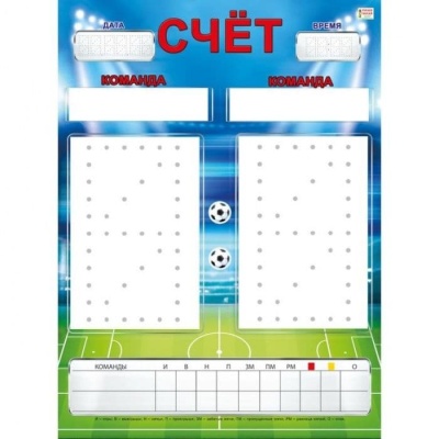 Плакат "Счет"- купить в магазине Кассандра, фото, 4603262943007, 