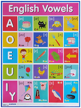 Английские гласные звуки = English Vowels - купить в магазине Кассандра, фото, 9785811261963, 