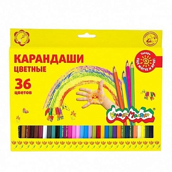 Карандаши 36цв."Каляка-Маляка"  3+ - купить в магазине Кассандра, фото, 4602723089179, 