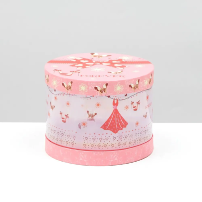 Коробка подарочная круглая, со светодиодом, Forever, 15х15х12 см 2947998- купить в магазине Кассандра, фото, 6900029479983, 