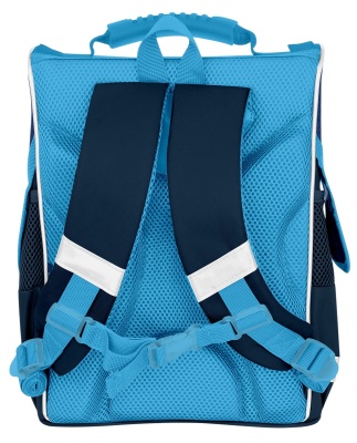 Рюкзак школьный Schoolformat BASIC RIDE FOR LIFE 17 л синий 38х28х16 жестк. каркас- купить в магазине Кассандра, фото, 4602723156086, 