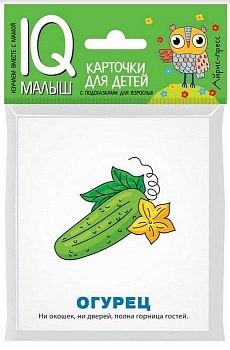 Умный малыш. Загадки. Набор карточек для детей. - купить в магазине Кассандра, фото, 9785811271207, 