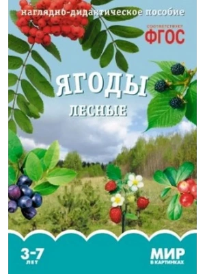 ФГОС.Мир в картинках. Ягоды лесные.- купить в магазине Кассандра, фото, 9785431505911, 
