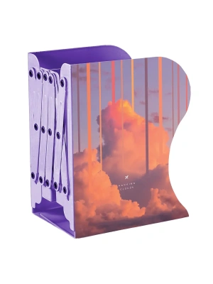 Подставка д/книг раздвижная 3 отдел. LOREX BOOKLOVER HANGING CLOUDS металл сиреневая- купить в магазине Кассандра, фото, 4602723158004, 